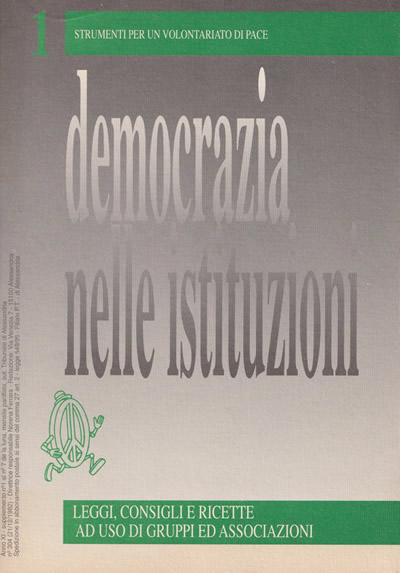 Democrazia nelle istituzioni